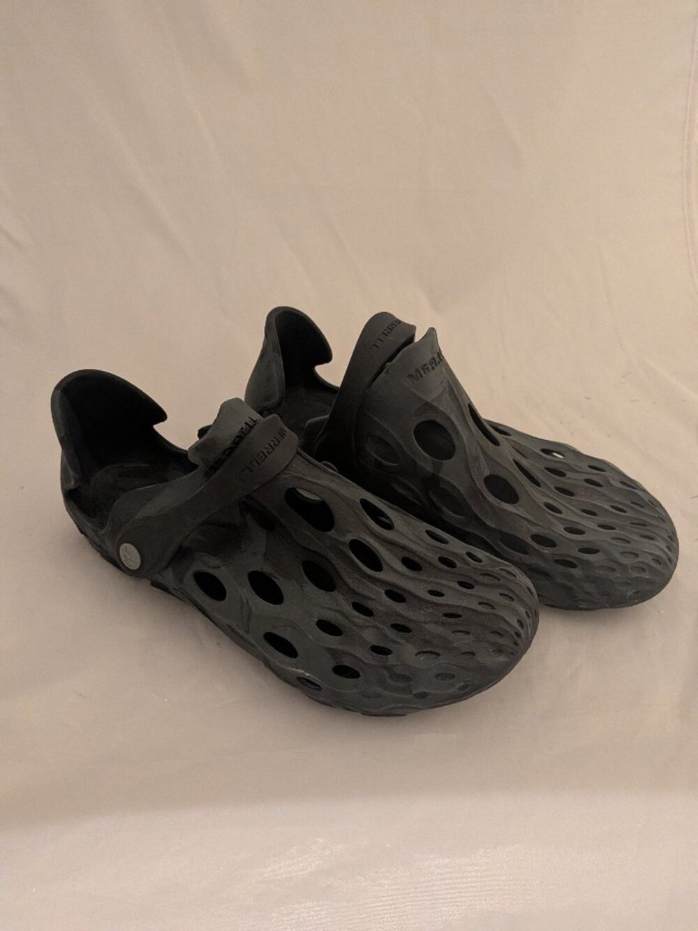 Merrell Kids 6 Black Hydro Moc Comfort Waterproof Hiking Trail Outdoor Shoes